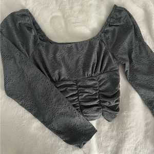 Urban romantics long sleeve dressy top